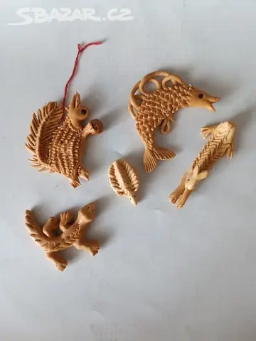 Staré vizovické pečivo - vánoční ozdoby