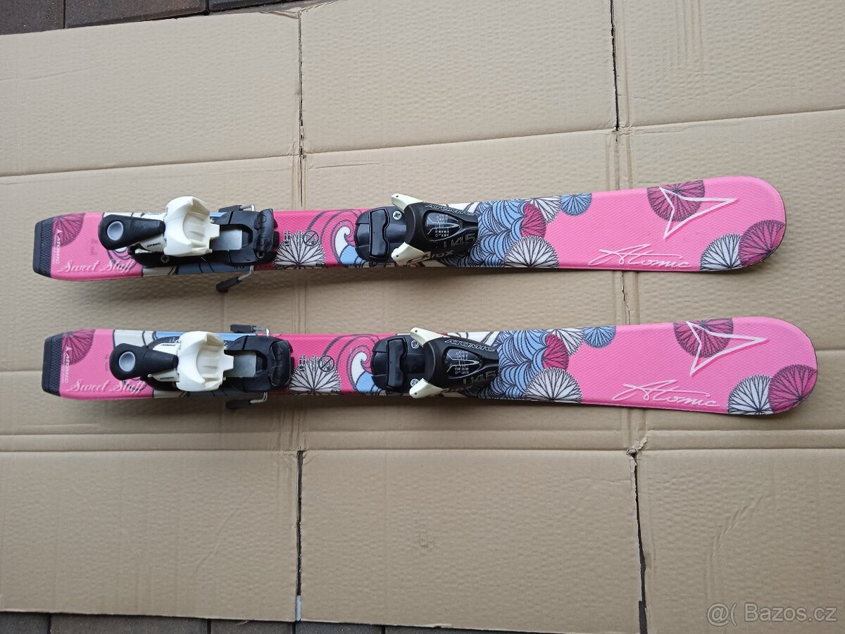 Lyže Atomic 80 cm- velmi zachovalé