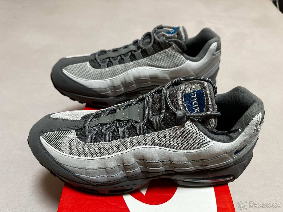Nike Air Max 95 Big Bubble Smokey Grey/Green Abbys 46 - NOVÉ