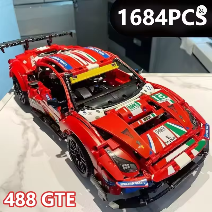 STAVEBNICE 42125 Ferrari 488 GTE (náhrada)