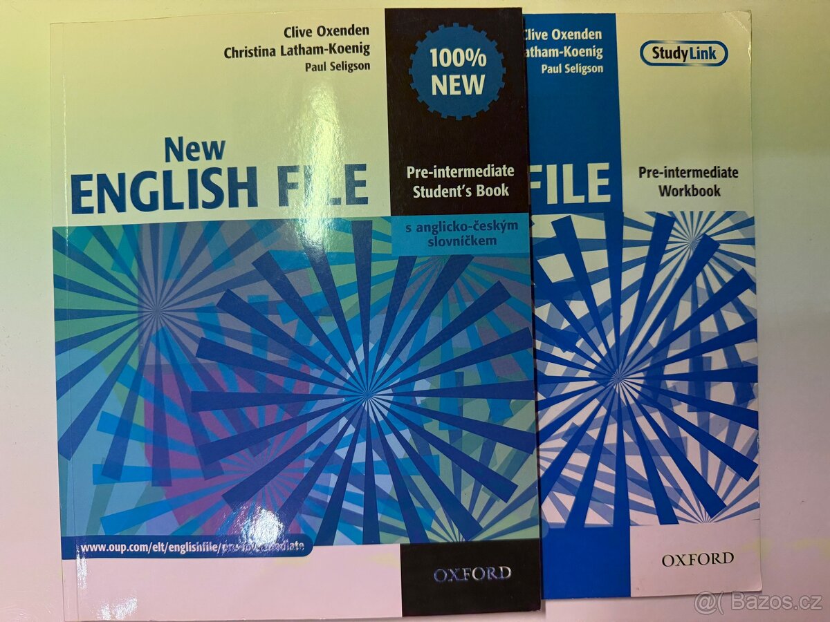 New English file pre-intermediate student’s book a workbook