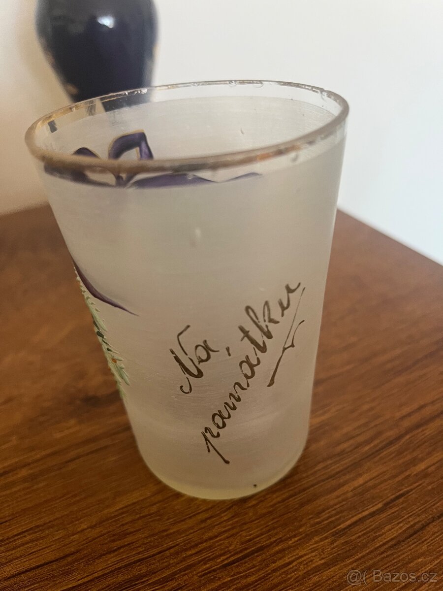 Skleničky ručně malované