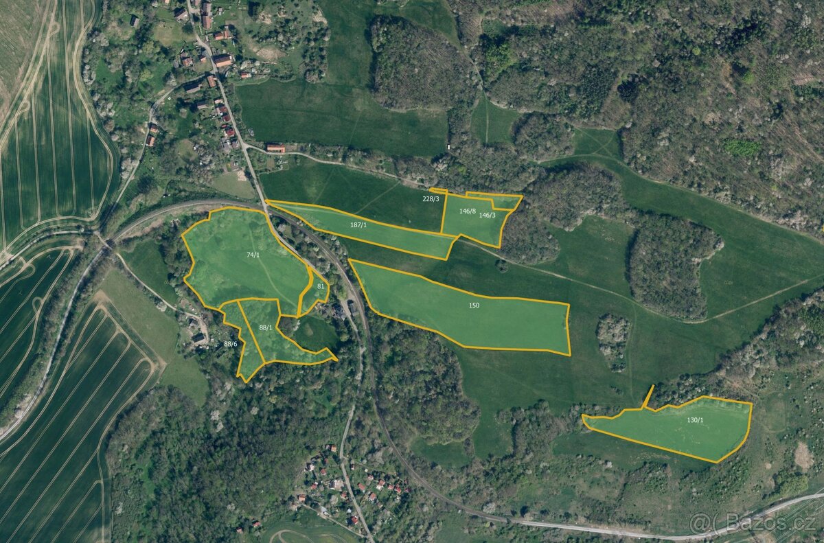 Louka, prodej, Dubičná, Úštěk, Litoměřice