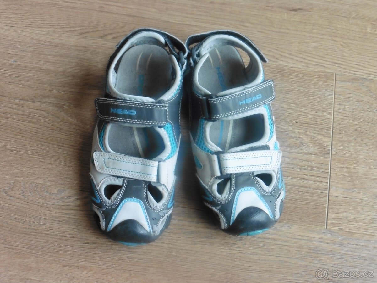 Šedomodré sandály Head vel. 34 cm