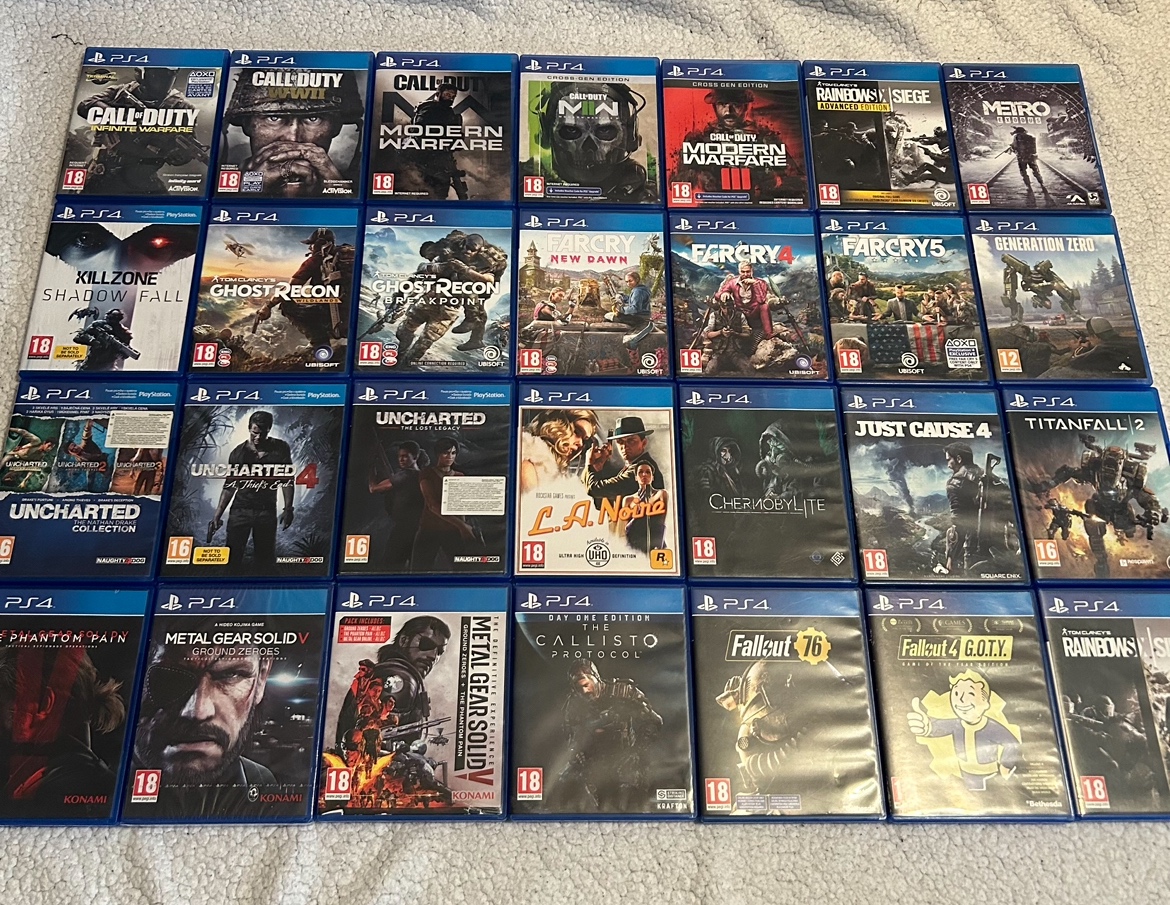 Seznam akčních her PS4 / PS5 část 2