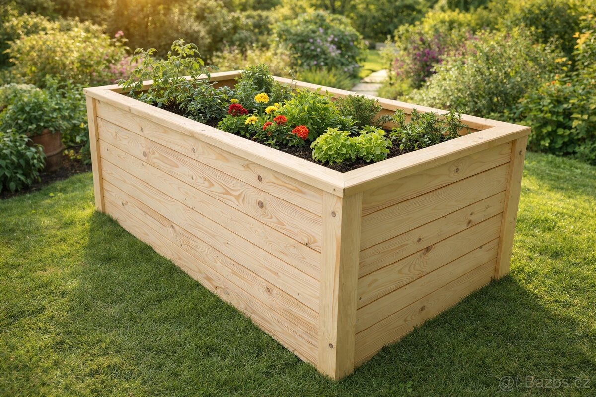 Masivní vyvýšený záhon