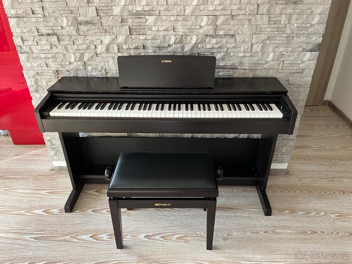 Yamaha Arius YDP 103 + stolička Roland RPB-200BK