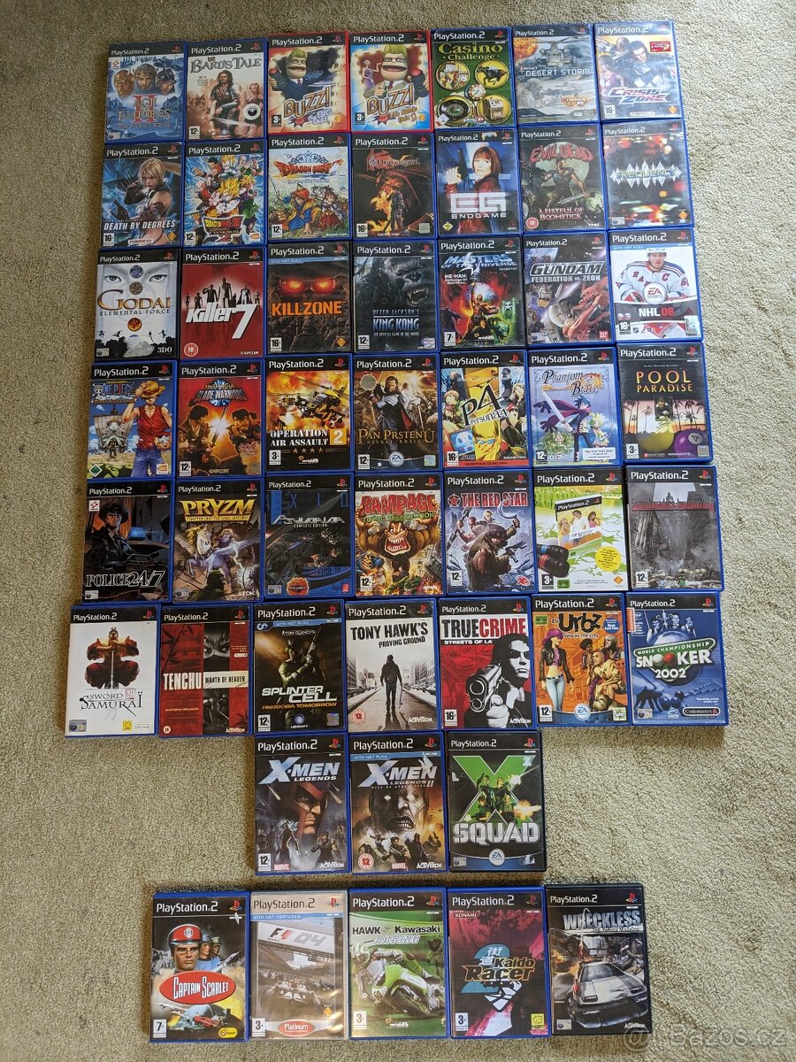 Hry Adventury, RPG, Akční, Závodní PS2 Playstation 2