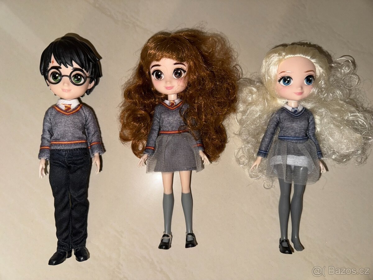 Figurky a puzzle Harry Potter, Hermiona, Lenka+příslušenství