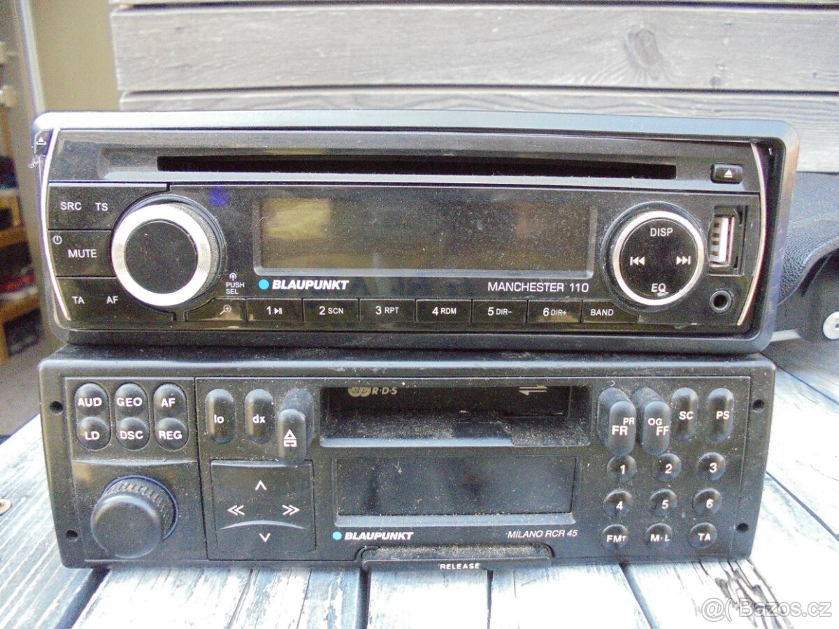 2 autorádia Blaupunkt