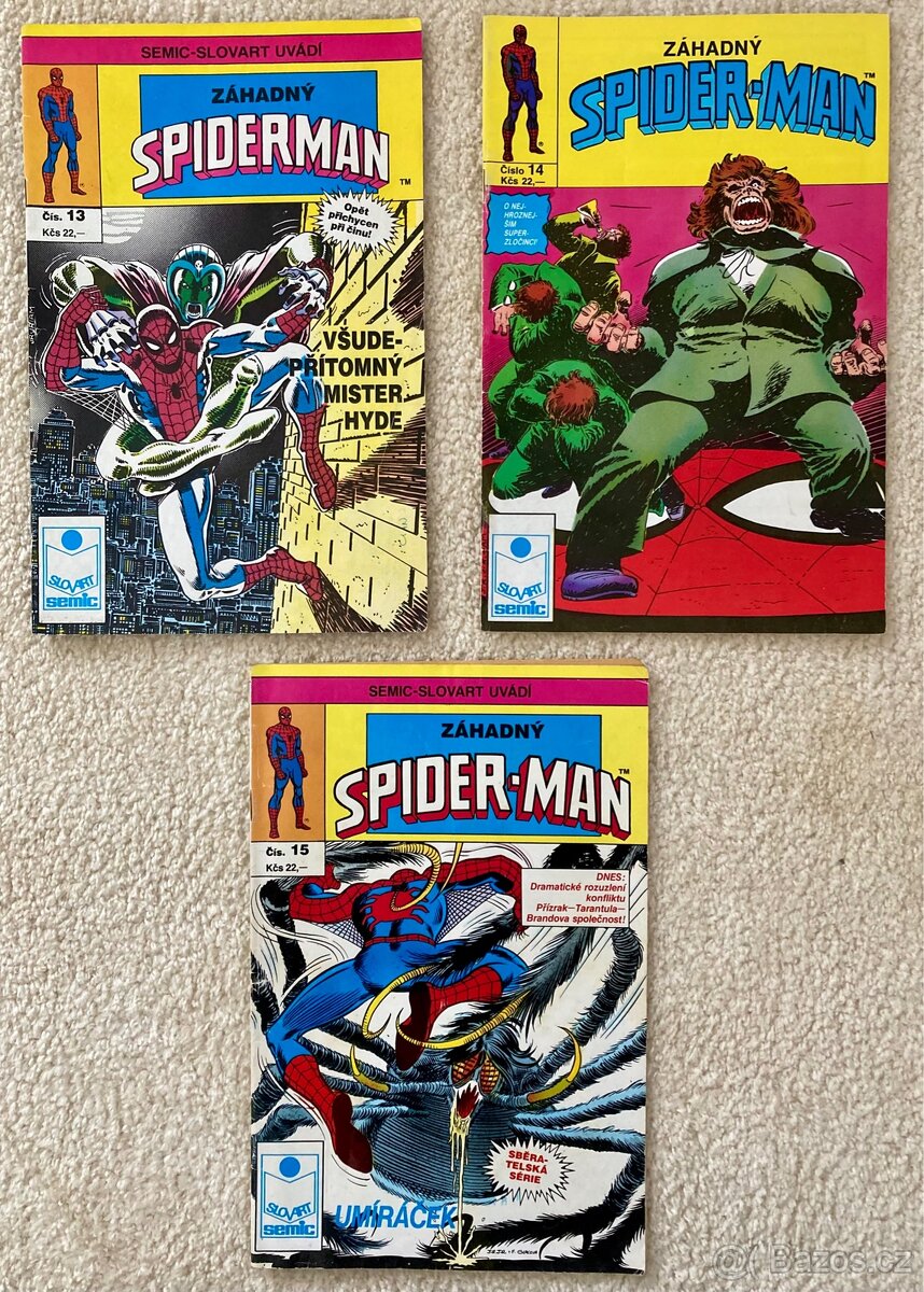 Spider-Man (nakladatelství Semic Slovart 1992)