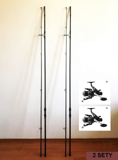 Prodám 2 pruty SONIC SONIK 360cm děličky s navijáky ANARCHY