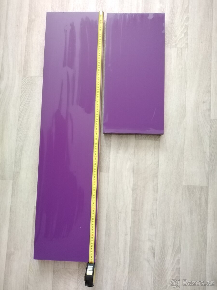 Police na zeď - 100cm + 50cm
