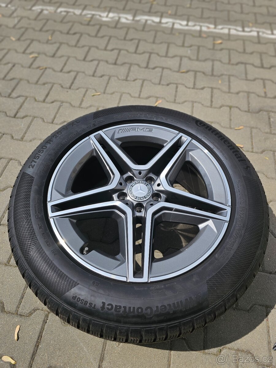 Krásná zimní kola Mercedes GLE AMG 20 orig.