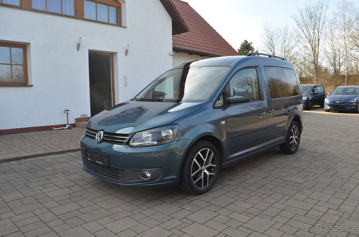 PRODÁM VW CADDY LIFE 2.0TDI 170PS DSG 2015 5-MÍST