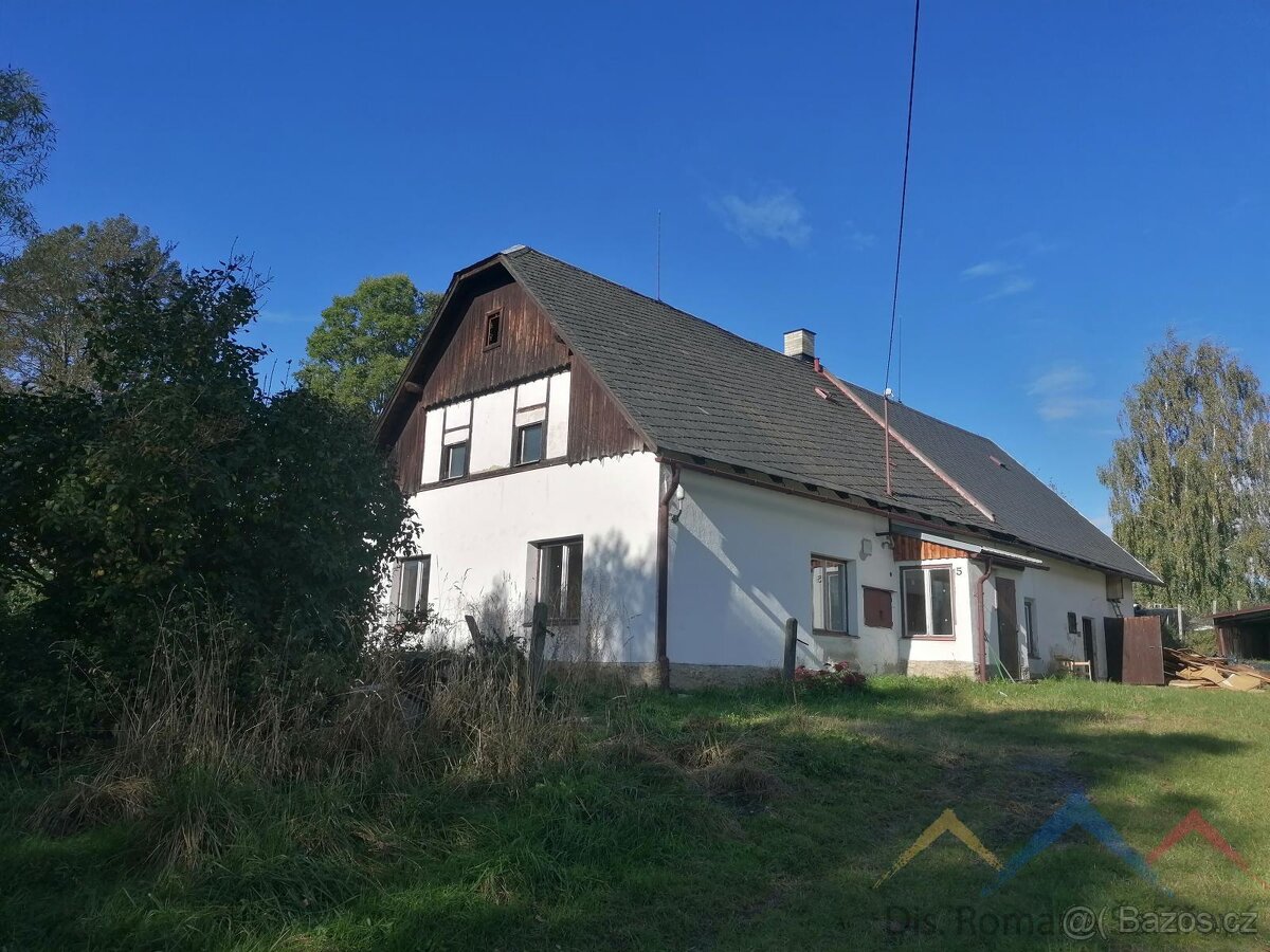 Pronájem rodinného domu 4+1, Stará Rudná