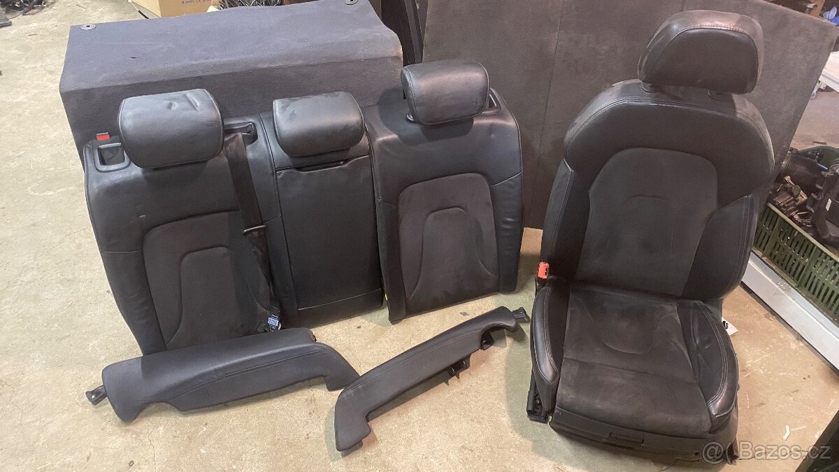 Řidičova sedačka kůže/alcantara Audi A4 B8 / A5
