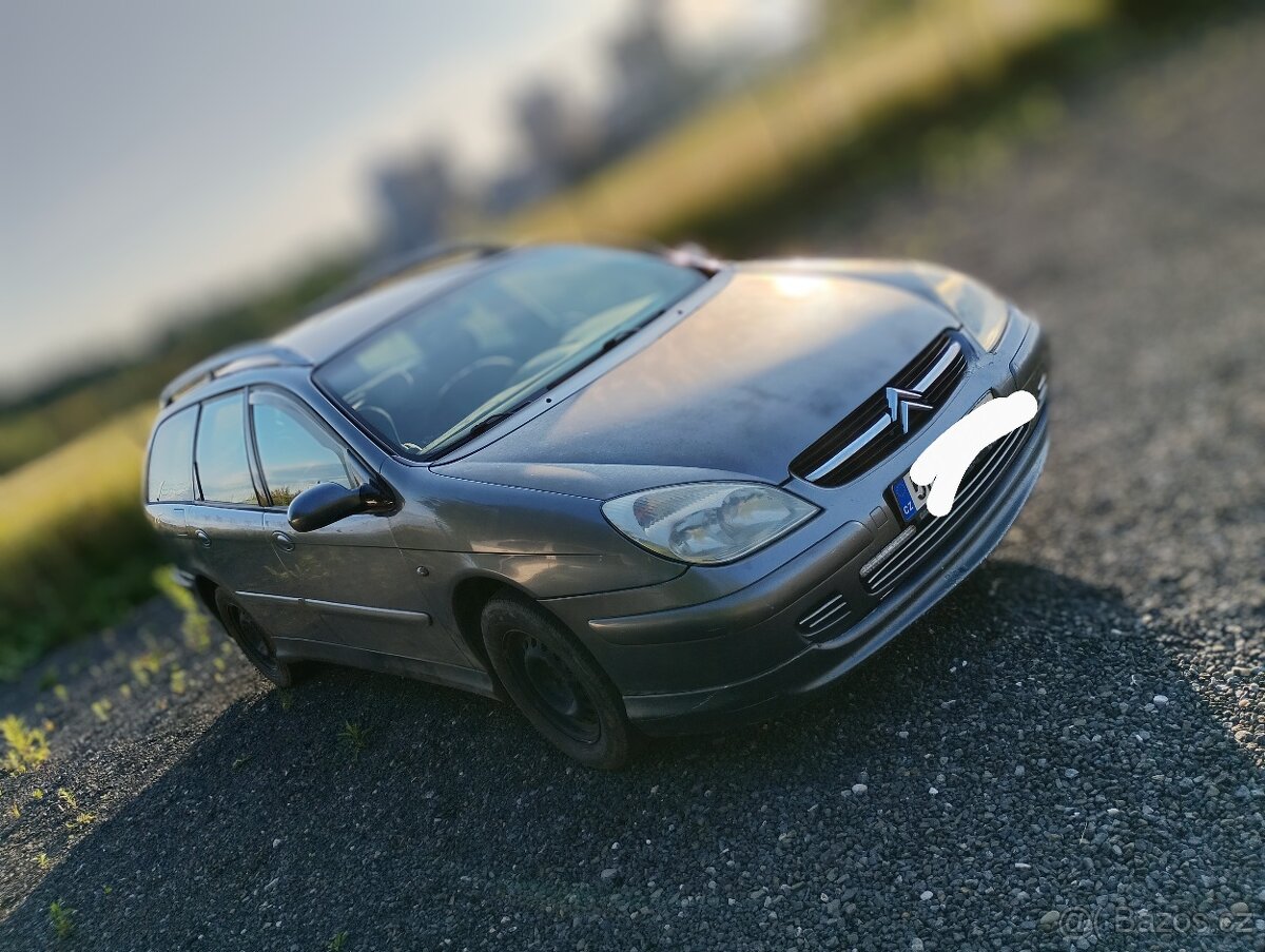 Citroen C5 break 2.0Hdi 80kw bez FAP, tažné.