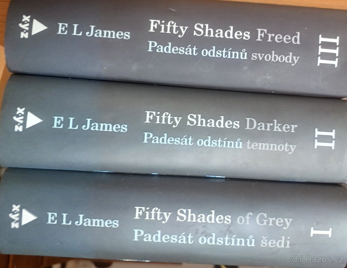 3 díly Padesáti odstínů (Fifty Shades)