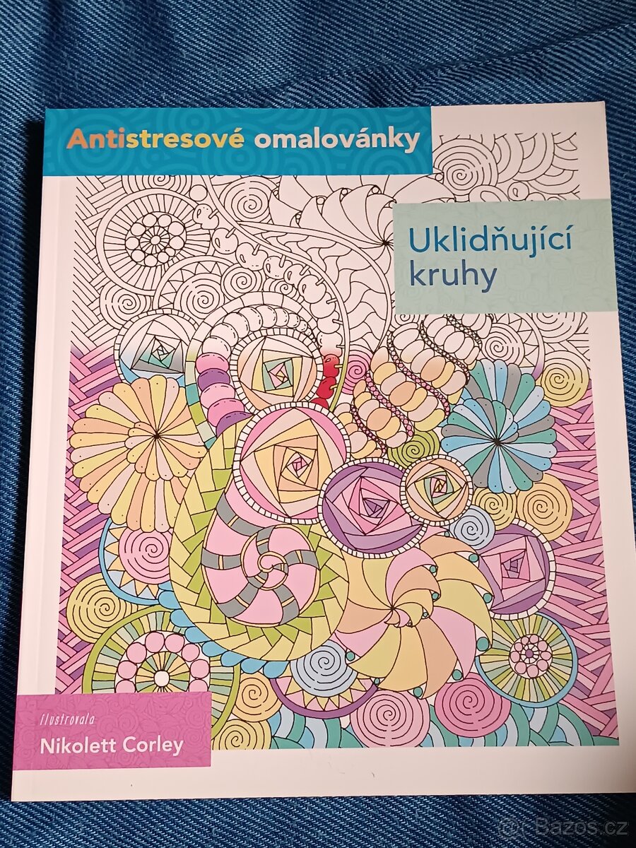 Antistresové omalovánky - Uklidnující kruhy