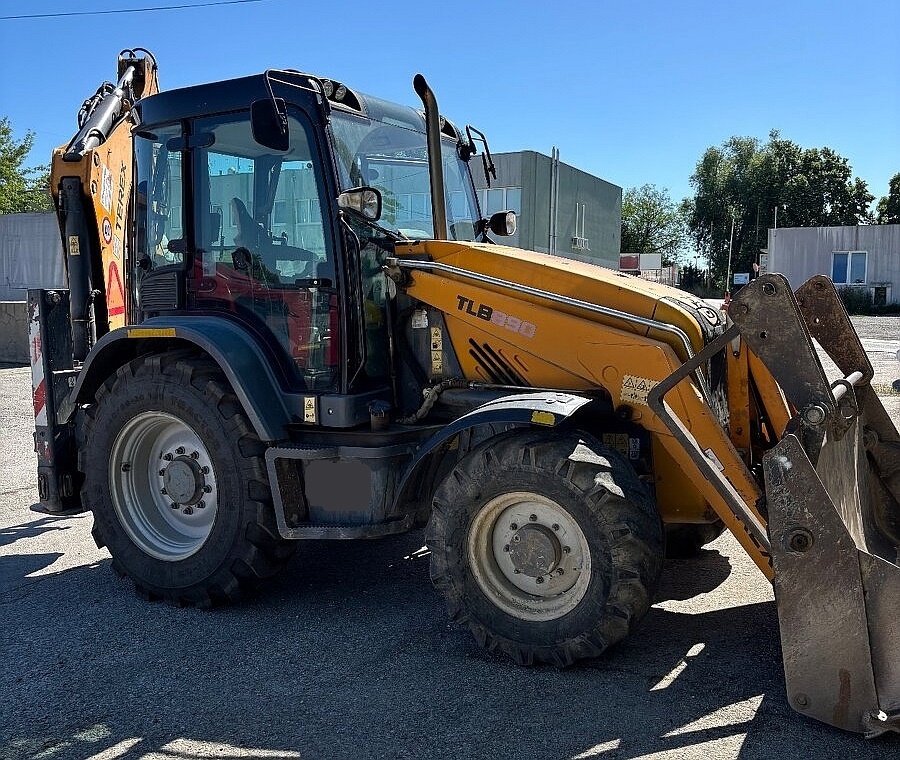 Terex TLB890 joystick SPZ traktorbagr rypadlo-nakladač
