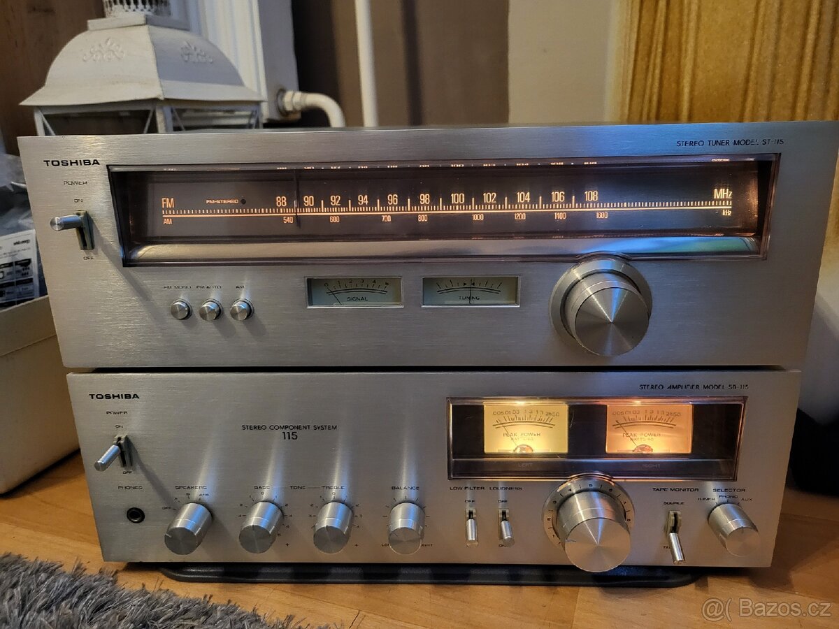 TOSHIBA retro SB-115 a ST-115