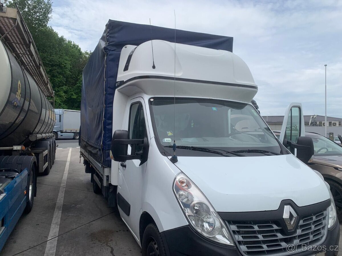 Renault Master 2.3 dci plachta s hydraulikou