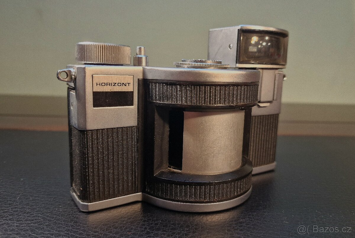 Analogový fotoaparát Canon horizont