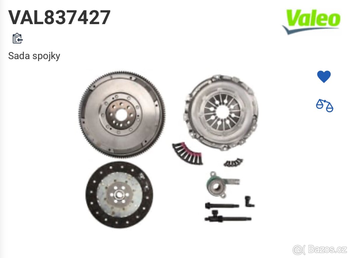 Spojková sada VAL837427