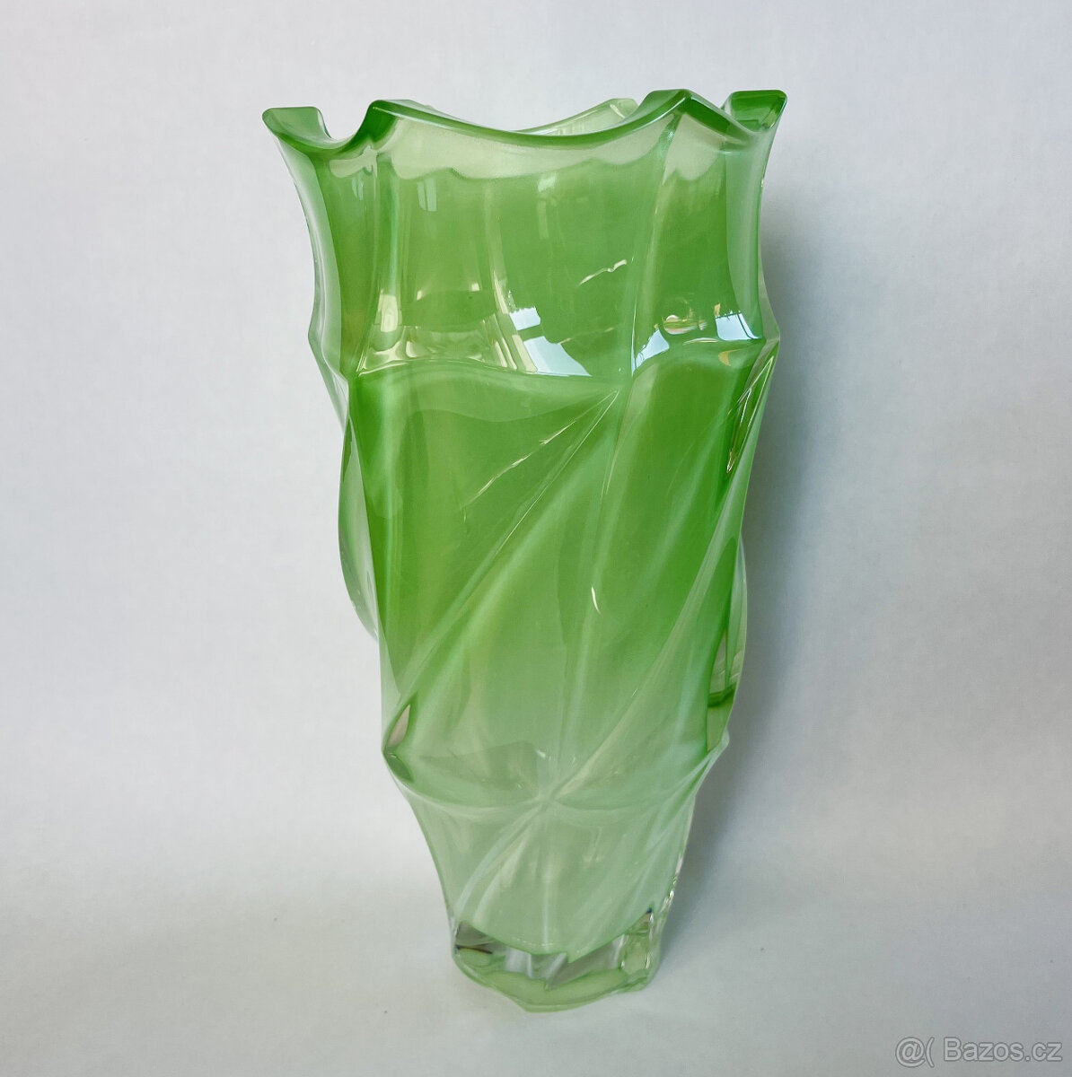 Křišťálová váza Flamenco 29.5 cm, Bohemia Treasury