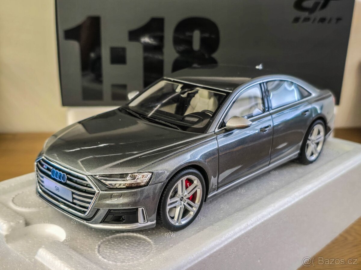 Audi S8 Gray 1:18 GT Spirit