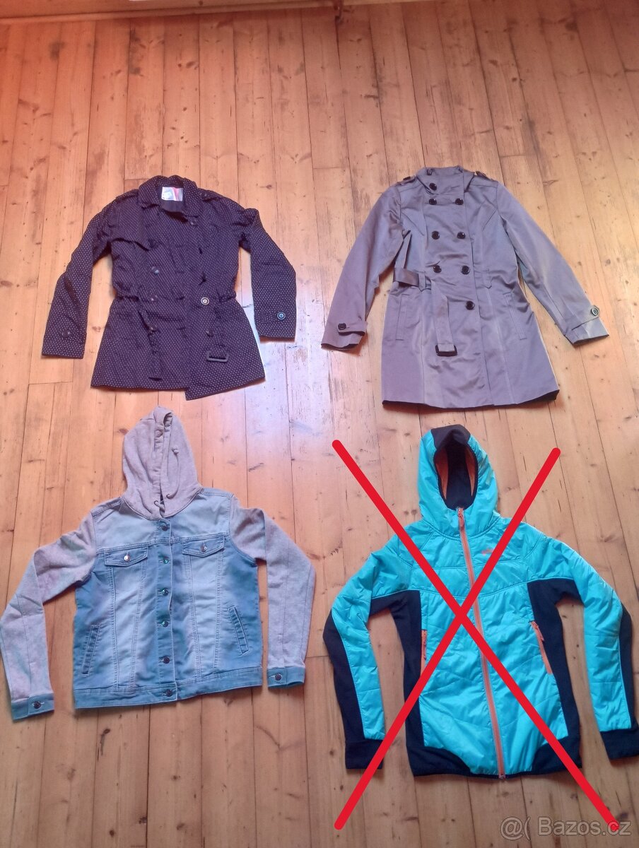 Dámské jarní a zimní bundy, vesta - 3 FOTKY