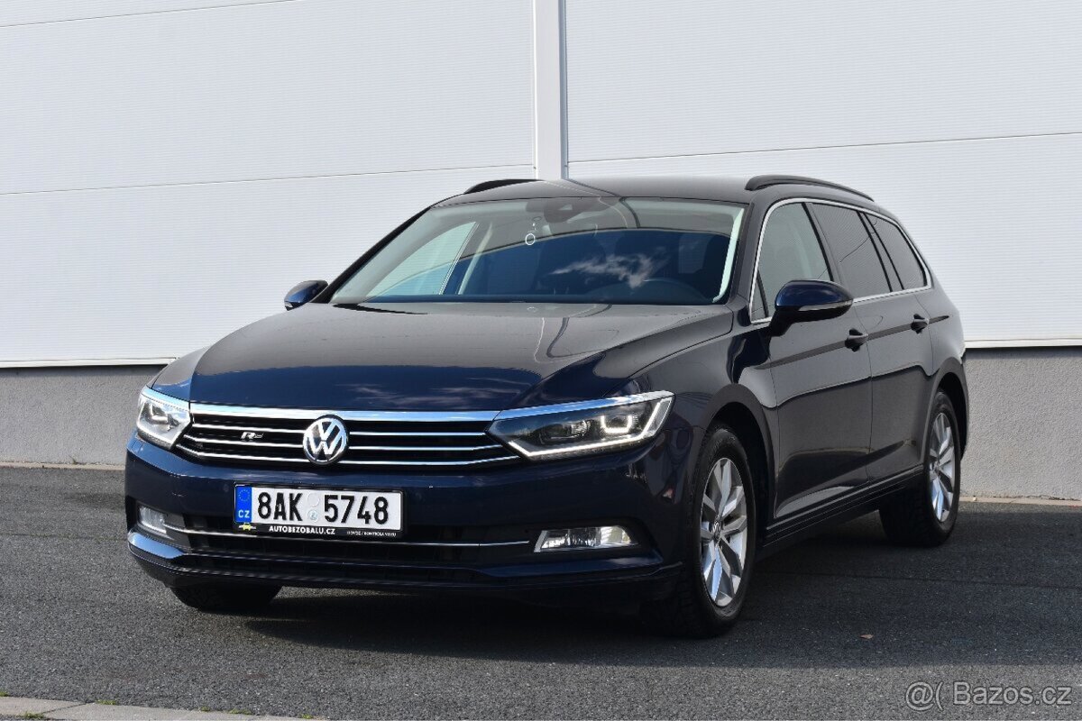 Vw Passat B8 2.0 TDi/2015/110kW/Matrix/ACC/Manuál/