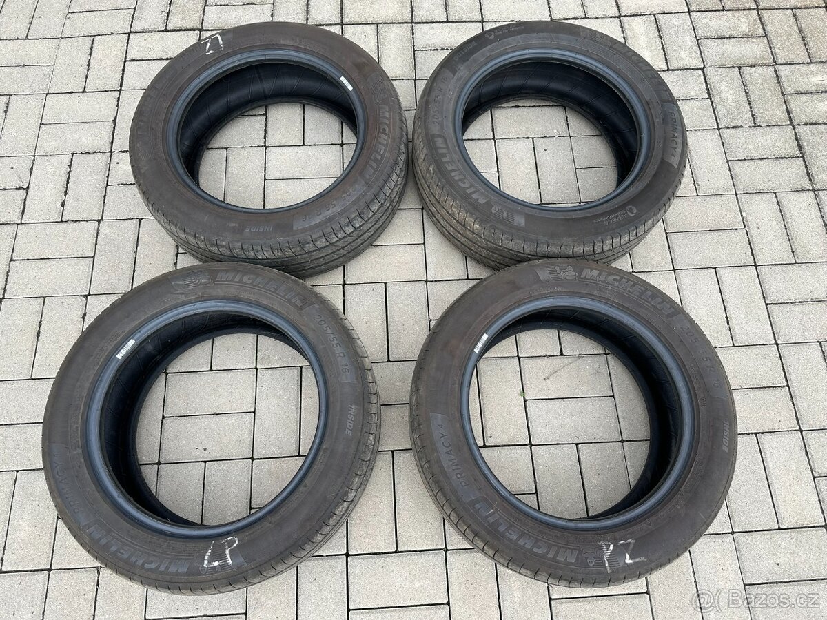 205 55 R16 Michelin Primacy 4 letní -