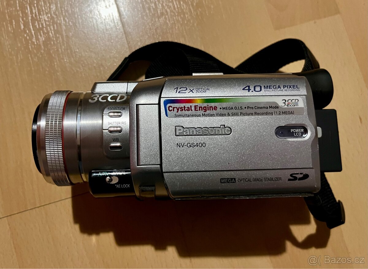 Panasonic NV-GS400 – MiniDV digitální videokamera