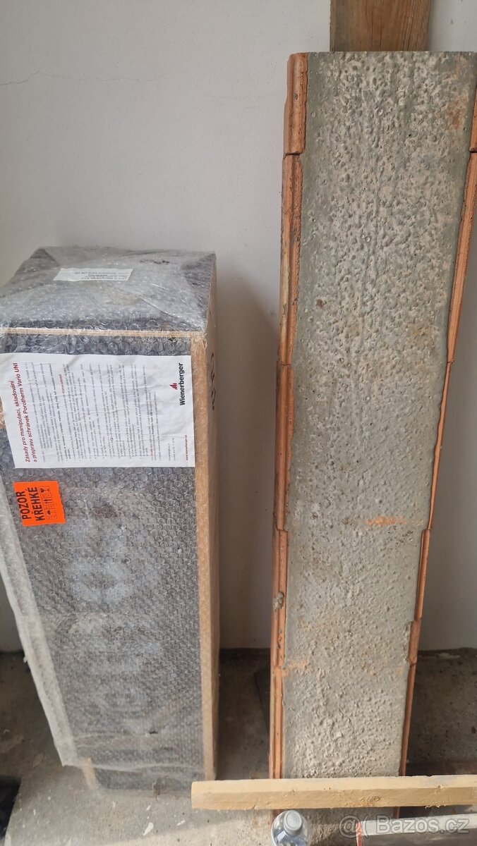 Překlad s roletovou schránkou Porotherm XP Vario UNI komplet