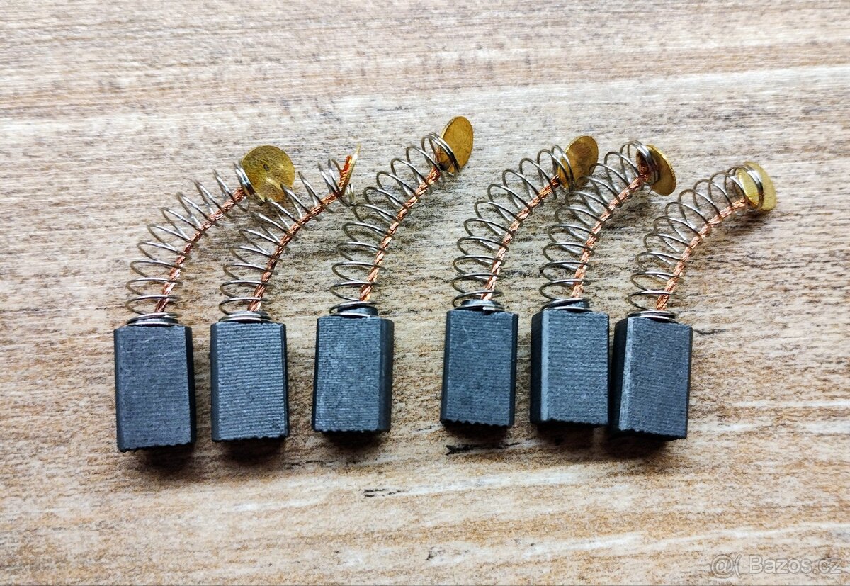 uhlíky Black & Decker 5,8 x 8,8 x 12,0 mm

