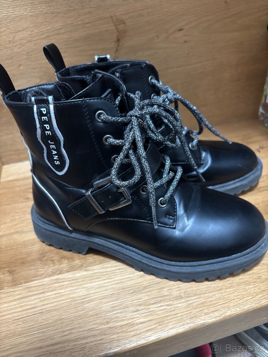 Divci zimní boty Pepe jeans vel 35