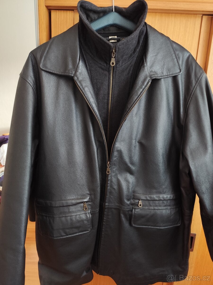 Pánská kožená bunda