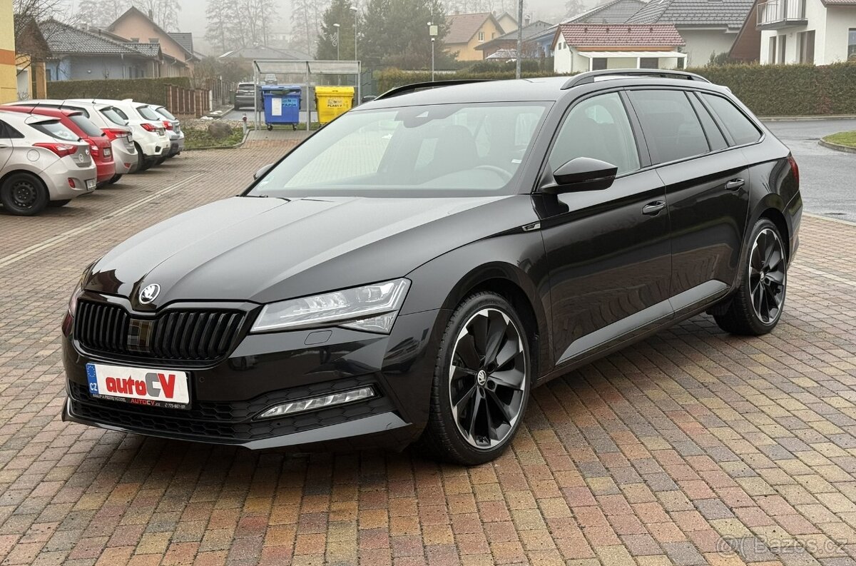 ŠKODA SUPERB 2.0 TDI 110kW DSG SPORTLINE-12/2020-216.400KM-