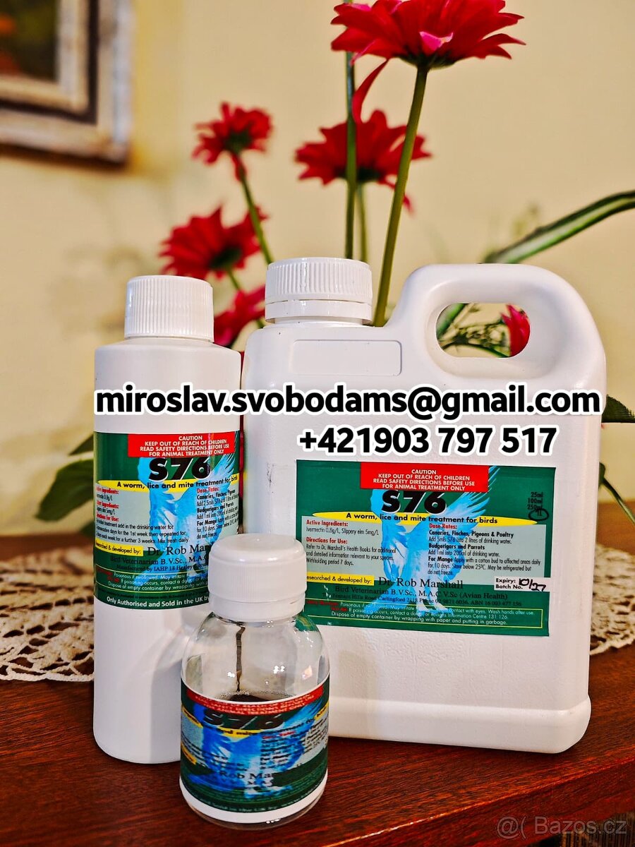 S76 odčerveni ptactvo
