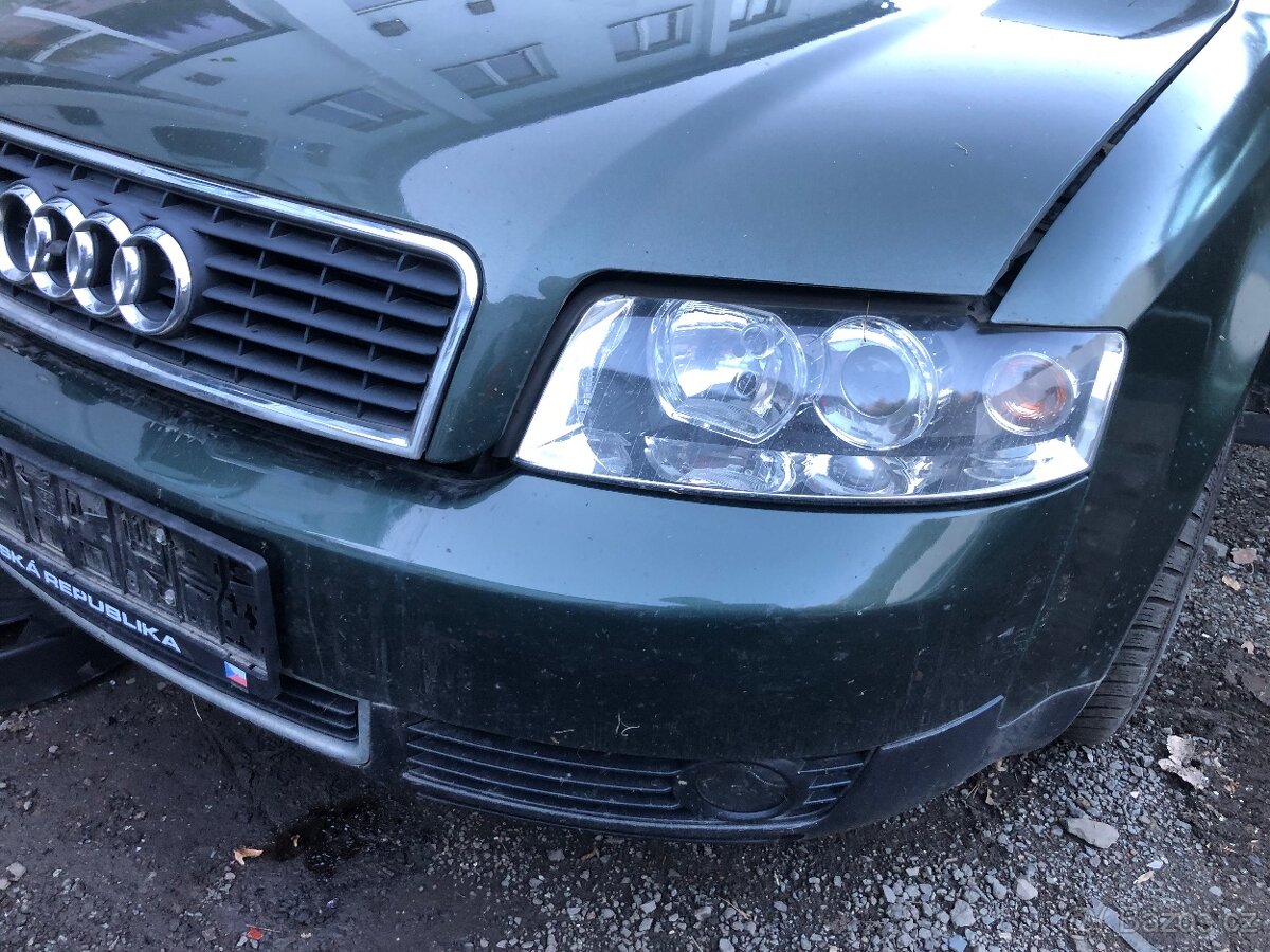AUDI A4 B6 PŘEDNÍ KAPOTA MLHOVKY LEVNE