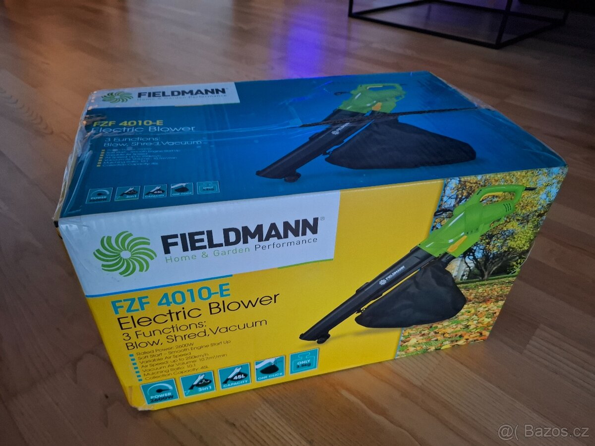 Elektrický zahradní vysavač Fieldmann FZF 4010-E