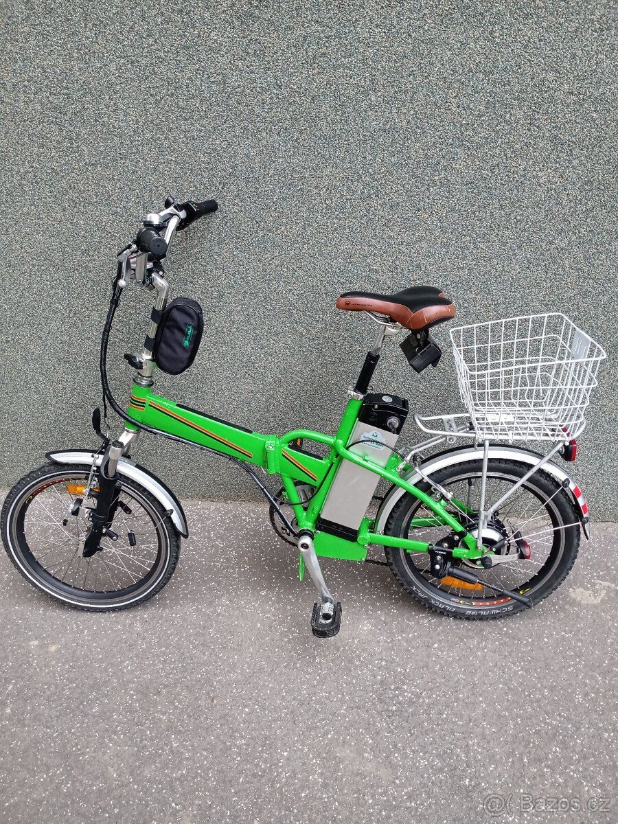 Skládací elektrokolo