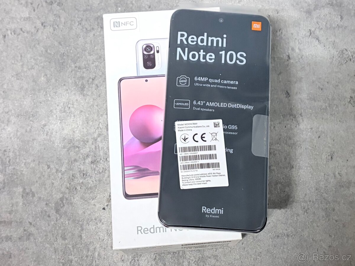 - Xiaomi Redmi Note 10S 6GB/64GB -