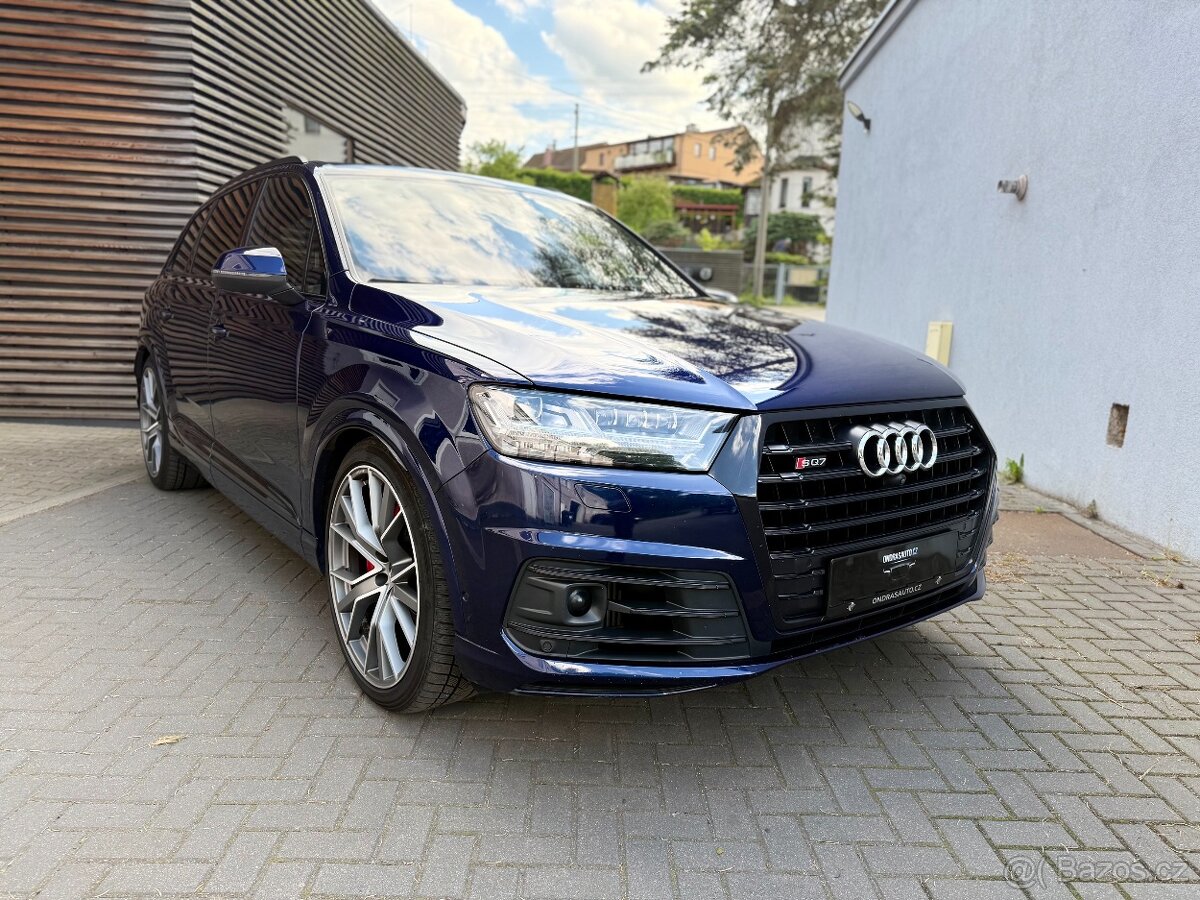 SQ7 4,0V8 Bi-TDi 320kw Nezavislé,dověry,panorama,noční viděn