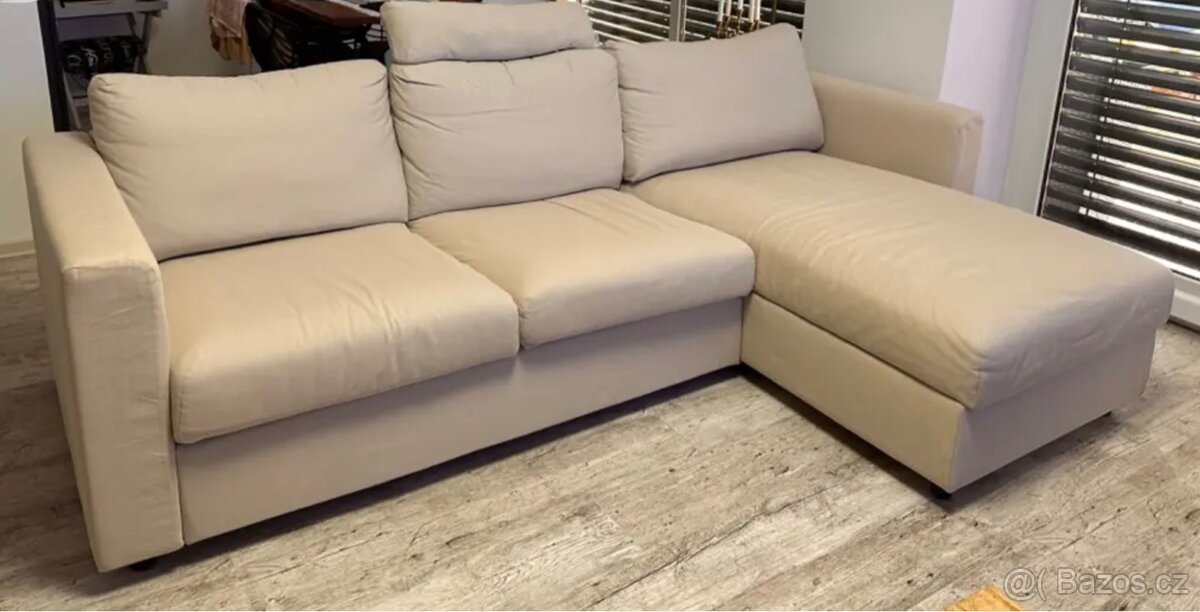 Pohovka s lenoškou VIMLE z Ikea