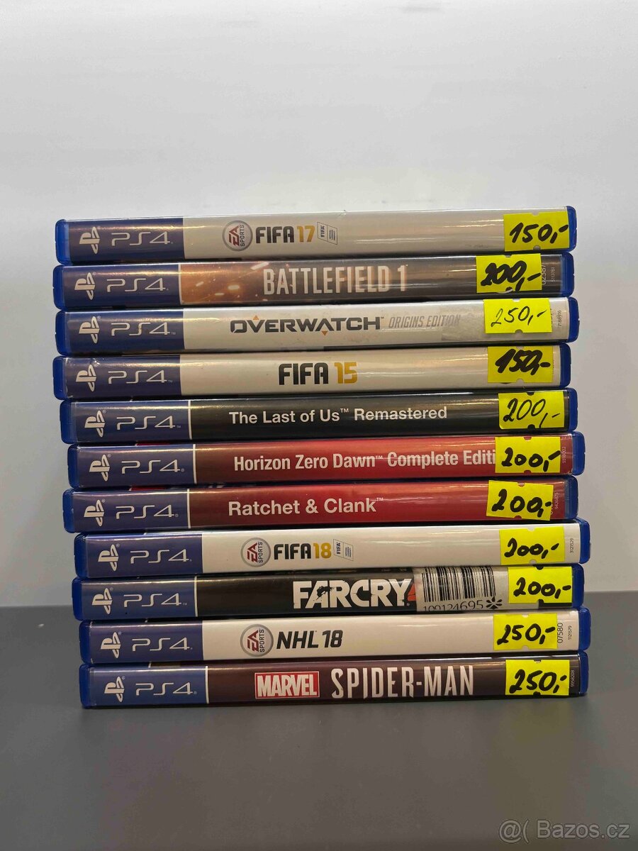 Originální hry na PS4