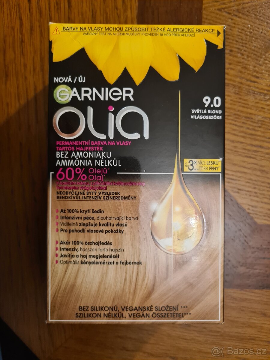 Barva na vlasy Garnier Olia Blond 9.0
