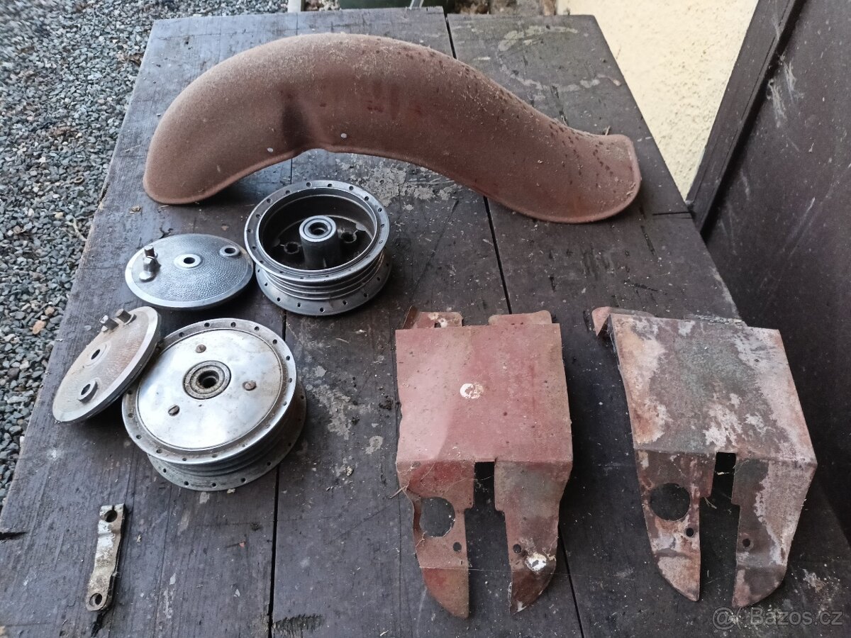 Jawa555. Směs dilu